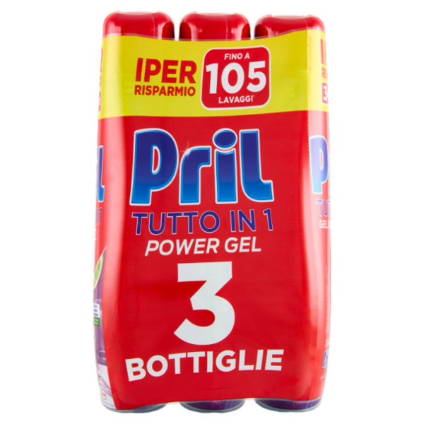 PRIL All in 1 Gel Limone 3x630ml