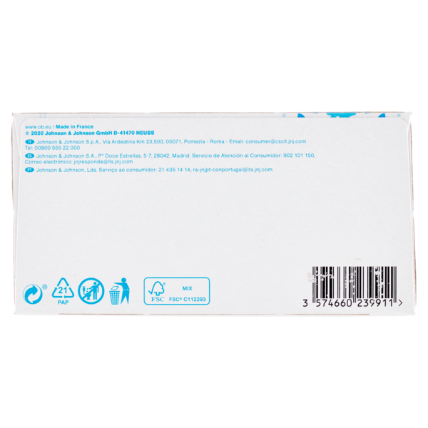 o.b. ProComfort Ultimate Comfort* Super Tampons 32 pz