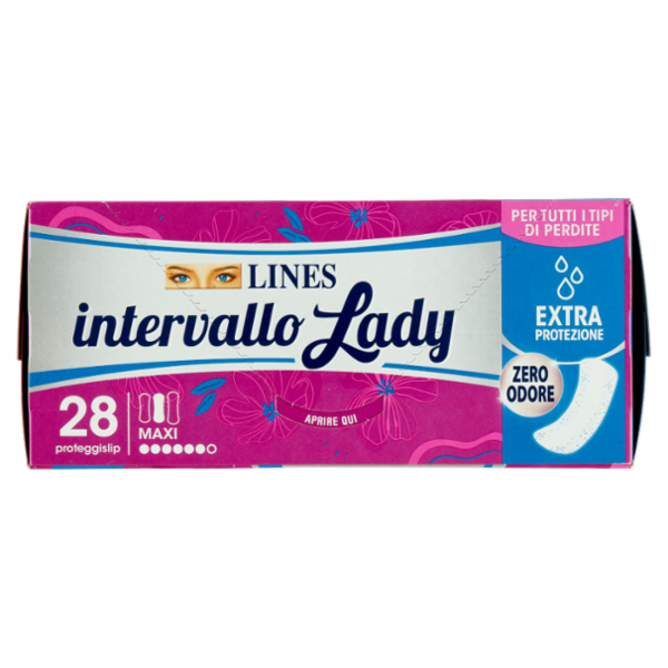 Lines intervallo Lady proteggislip Maxi Disteso 28 pz