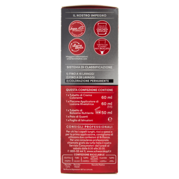 Brillance Colorazione Permanente Intensiva 880 Castano Scuro