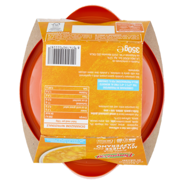 DimmidiSì Zuppa alla Milanese con Zafferano Monoporzione 350 g