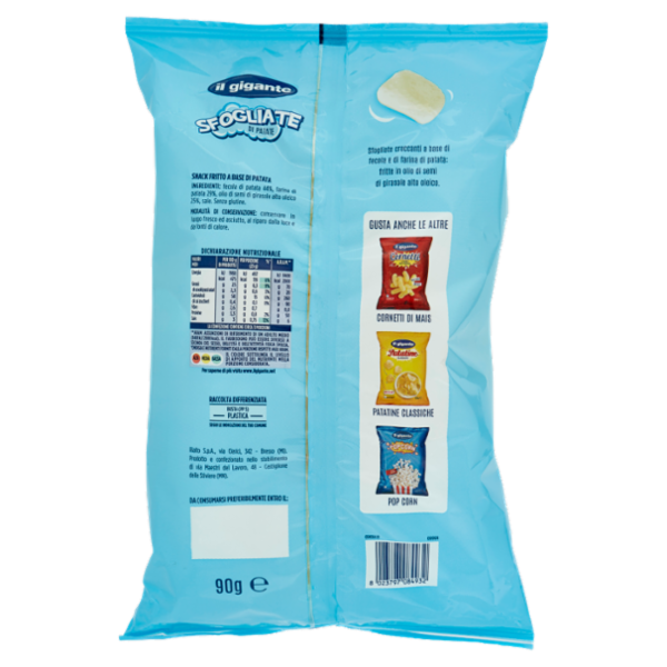 IL GIGANTE Sfogliate di Patate 90 g