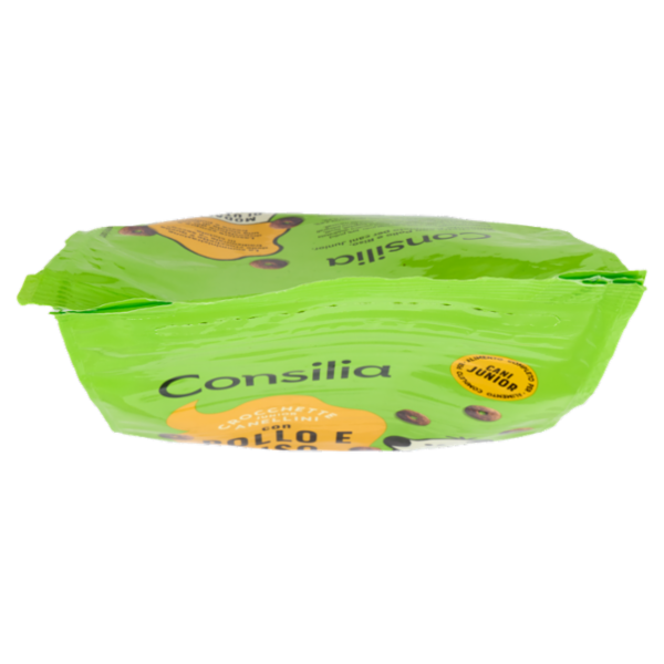 Consilia Derik Cane Junior Crocchette con Pollo e Riso 1,5 kg