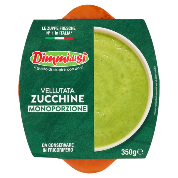 DimmidiSì Vellutata Zucchine Monoporzione 350 g