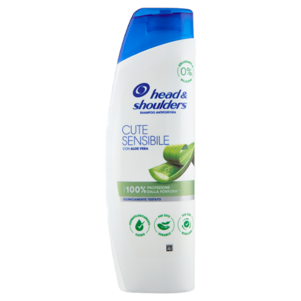 Head & Shoulders Shampoo Antiforfora Cute Sensibile 250 ml