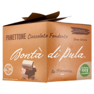 La Forneria Bontà Di Pula Panettone Cioccolato Fondente Senza Lattosio 750 g