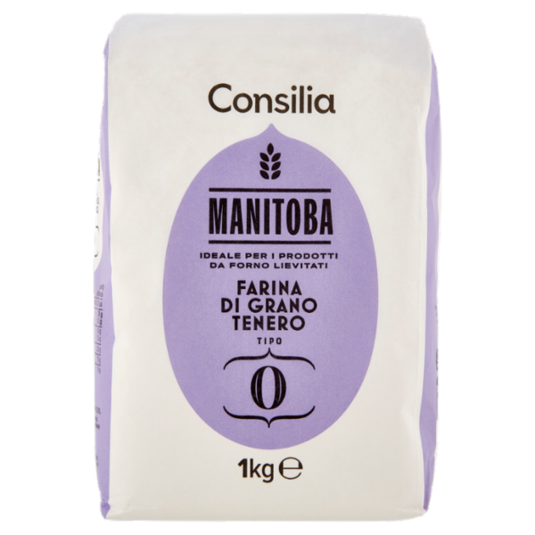 Consilia Farina di Grano Tenero Tipo 0 Manitoba 1 kg