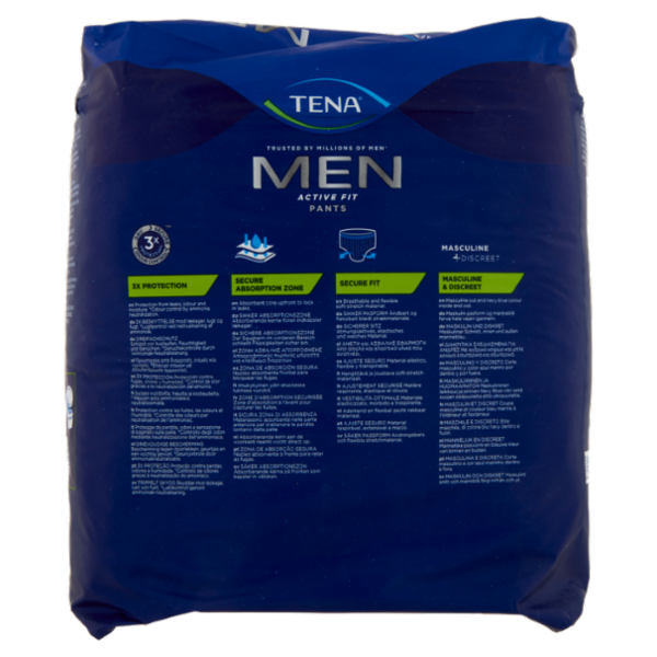 Tena Men Active Fit Pants Plus S/M 9 pz