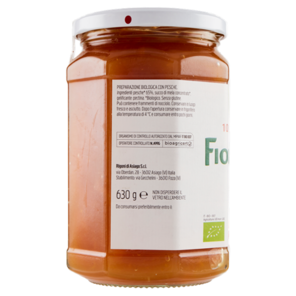 Rigoni di Asiago Fiordifrutta Pesche bio 630 g