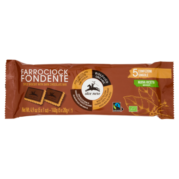 alce nero Farrociock Fondente 5 x 28 g