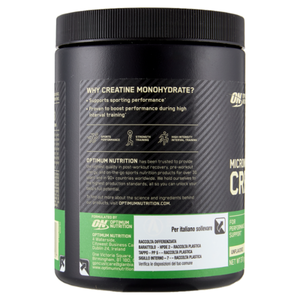Optimum Nutrition Micronised Creatine Powder Unflavored 317 g