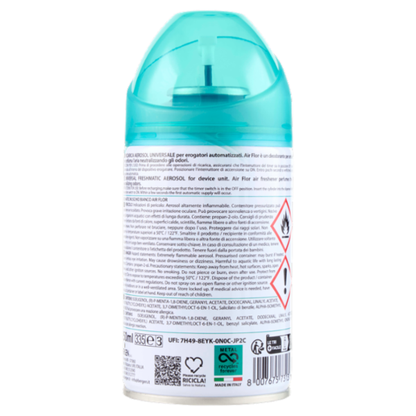 Air Flor ricarica spray automatica muschio bianco 250 ml