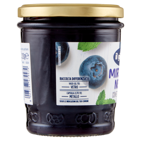 IL GIGANTE Mirtillo Nero Confettura Extra 320 g