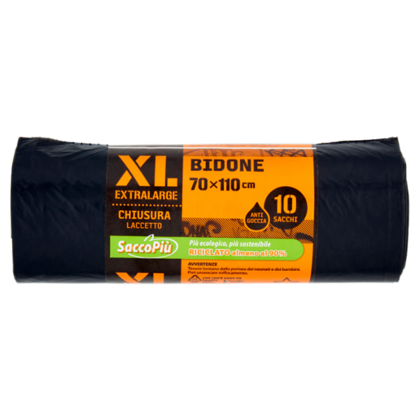 Bidone XL-Extralarge 70x110 cm Sacchi 10 pz