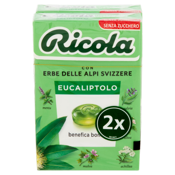 Ricola Eucaliptolo 2 x 50 g