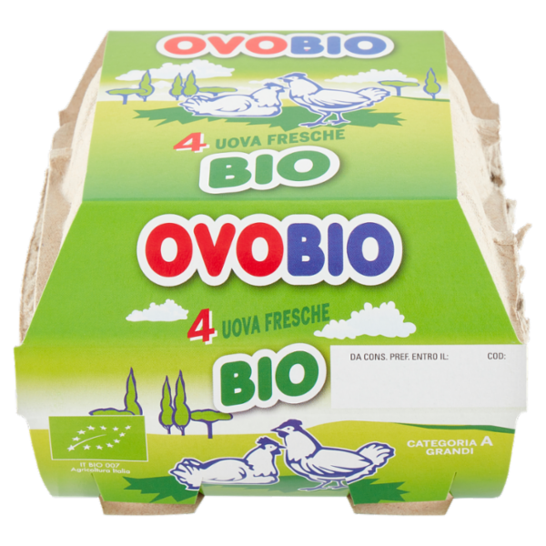 Ovobio 4 Uova Fresche Bio