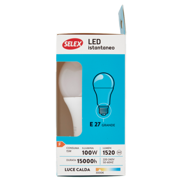 Selex Lampadina Led SMD Goccia E27 15W