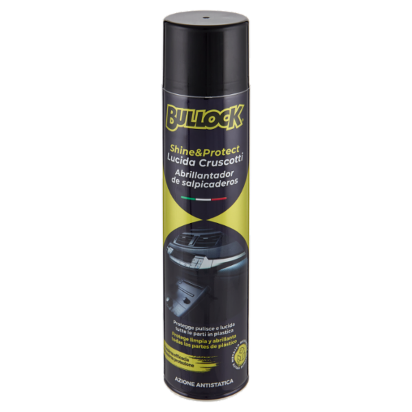 Bullock Shine&Protect Lucida Cruscotti Azione Antistatica 400 ml