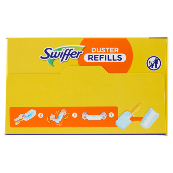 Swiffer Duster Cattura Polvere Clean & Fresh - Ricarica 9 Piumini per spolverare