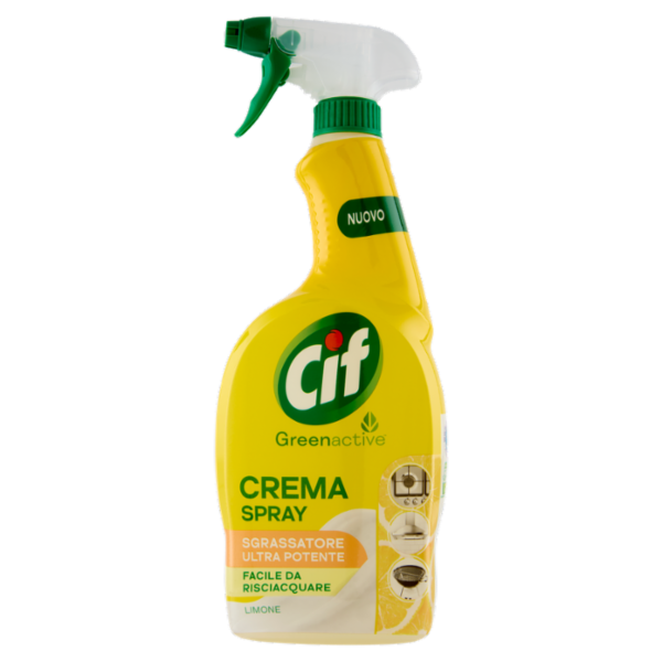 Cif Greenactive Crema Spray Limone 650 ml