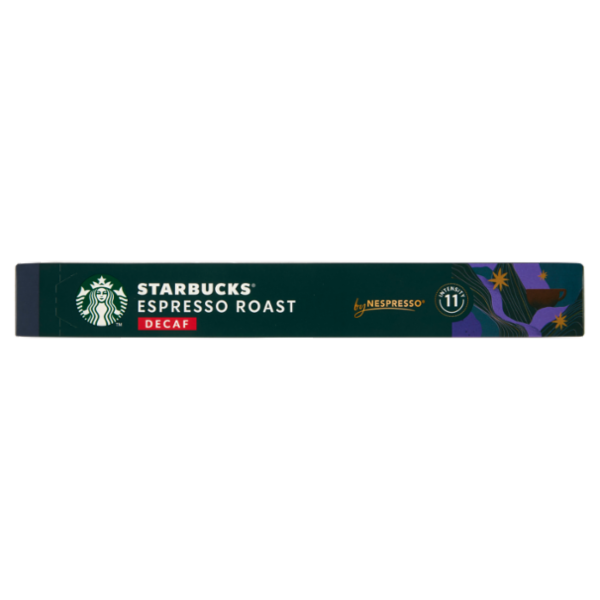 STARBUCKS Decaf Espresso Roast by Nespresso Caffè Decaffeinato 10 Capsule 55g