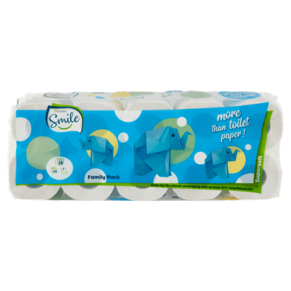 Smile Carta Igienica Rotoli 10 pz