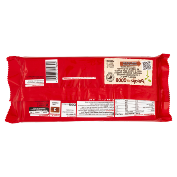 KITKAT Original Wafer ricoperto di Cioccolato al Latte 6 snack da 41,5g