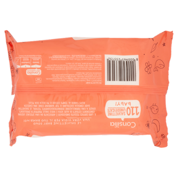 Consilia Salviettine Detergenti per Bimbo 110 pezzi