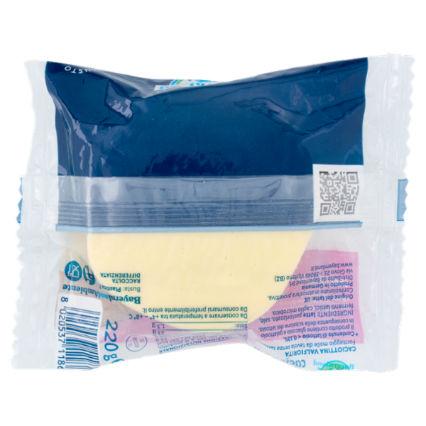 Bayernland caciottina valfiorita Senza Lattosio* 220 g