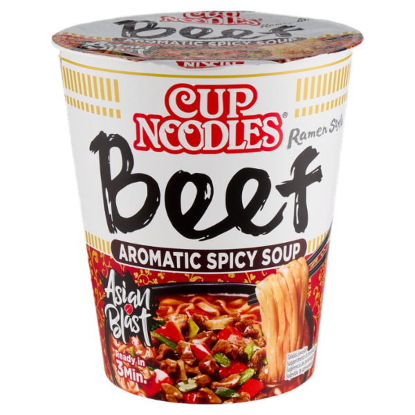 Nissin Cup Noodles Beef Ramen Style 64 g