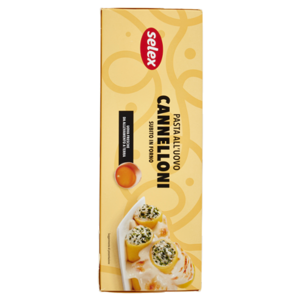 Selex Pasta all'Uovo Cannelloni 250 g