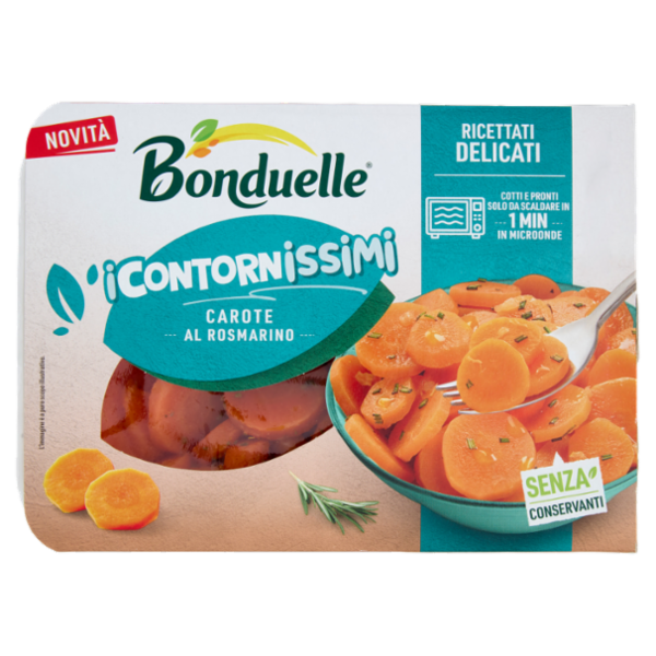 Bonduelle i Contornissimi Ricettati Delicati Carote al Rosmarino 200 g