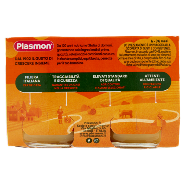Plasmon Omogeneizzato Mela 2 x 104 g