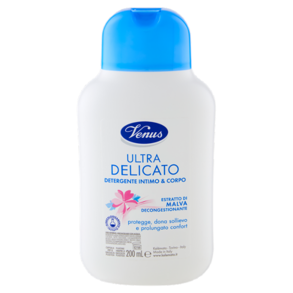 Venus Ultra Delicato Detergente Intimo & Corpo 200 mL
