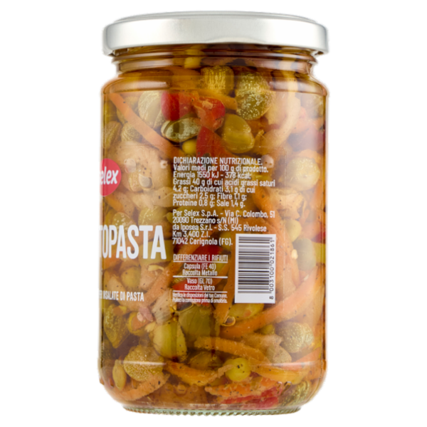 Selex Prontopasta Condimento per Insalate di Pasta 280 g