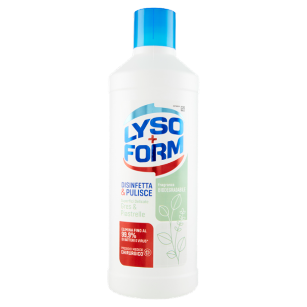 Lysoform Protezione Disinfetta & Pulisce Superfici Delicate Gres & Piastrelle 1100 ml