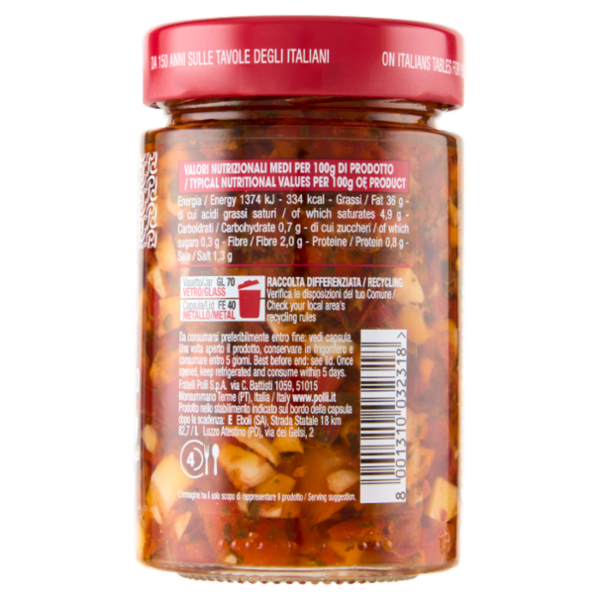 Polli I Condimenti Battuto Aglio, Olio e Peperoncino 190 g