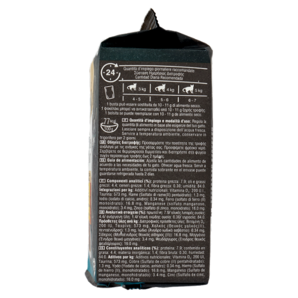 Sheba Délices du Jour Cibo Umido Gatto in Salsa con Manzo, Pollo e Agnello 6 x 50 g