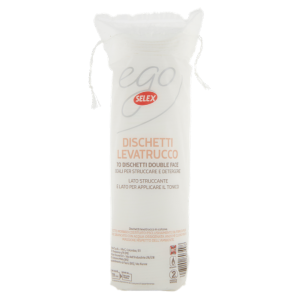 Selex Dischetti Make Up Double Face 70 pezzi