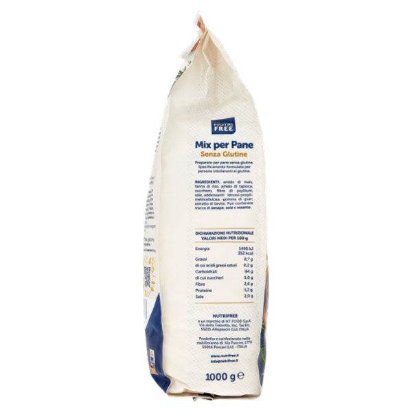 Nutrifree Mix per Pane Senza Glutine 1000 g