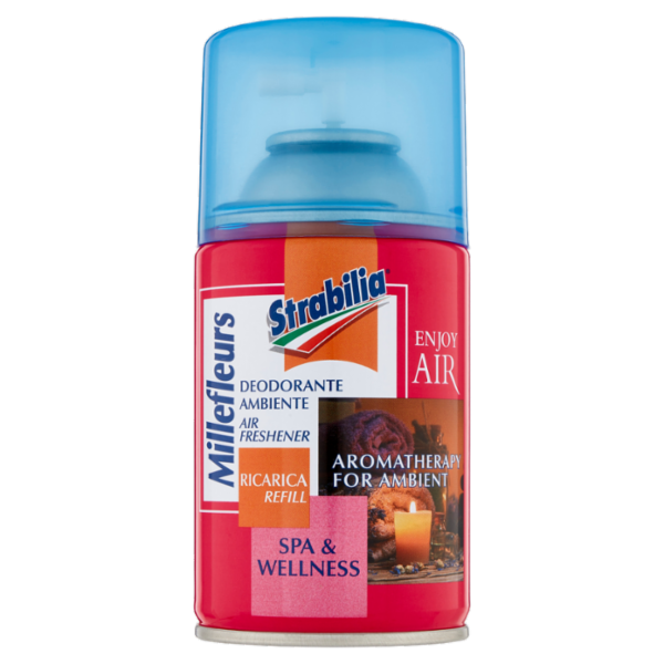 Strabilia Millefleurs Deodorante Ambiente Spa & Wellness Ricarica 250 ml
