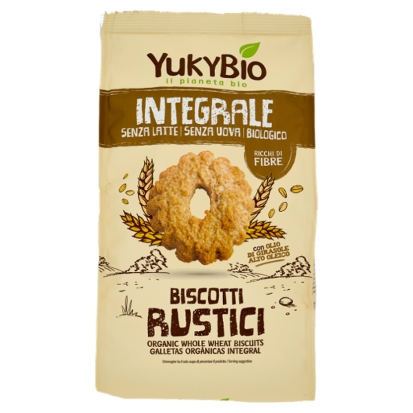YukyBio Integrale Biscotti Rustici 300 g