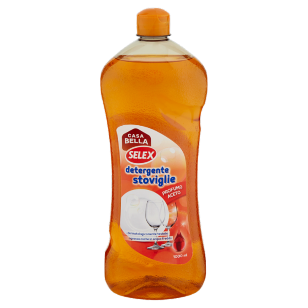 Selex Casa Bella Detergente per Stoviglie Aceto 1 L