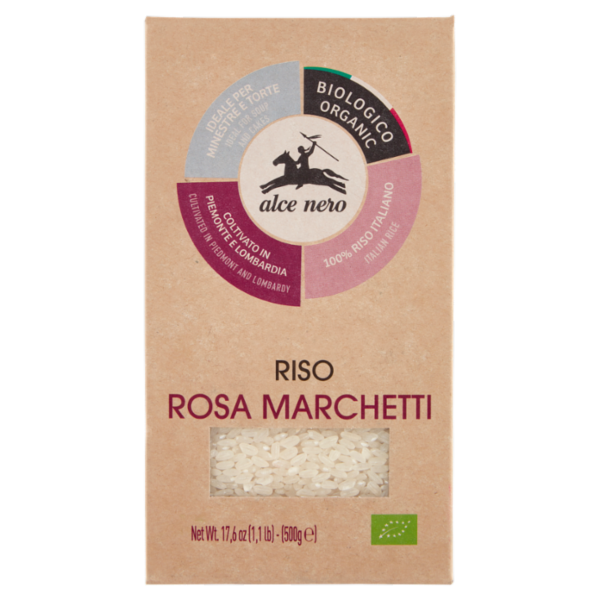 alce nero Riso Rosa Marchetti 500 g
