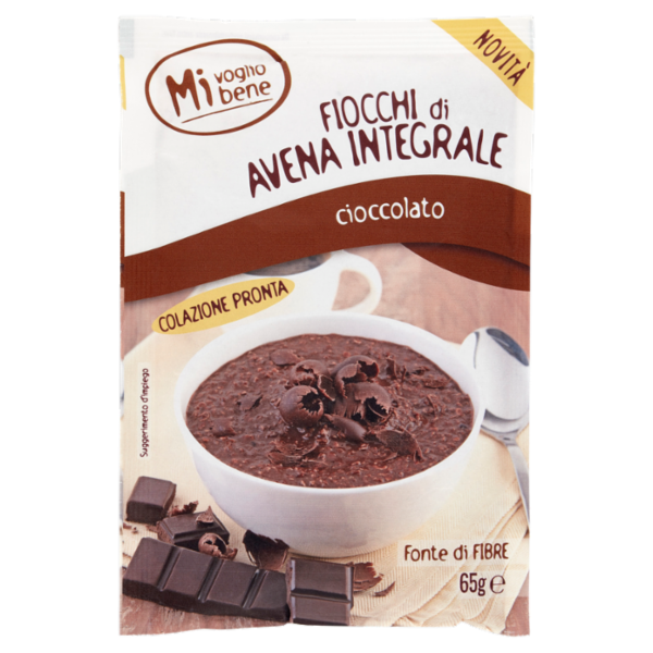 Mi voglio bene Fiocchi di avena integrale cioccolato 65 g