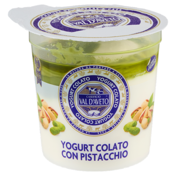 Caseificio Val d'Aveto Yogurt Colato con Pistacchio 150 g