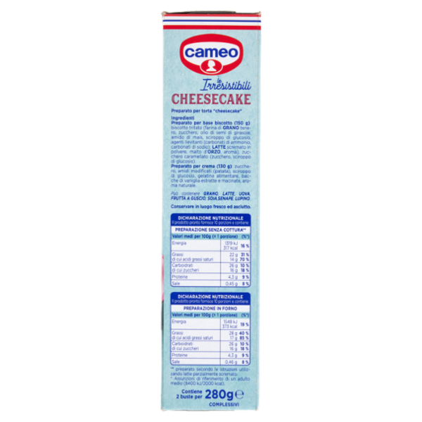 cameo le Irresistibili Cheesecake 280 g