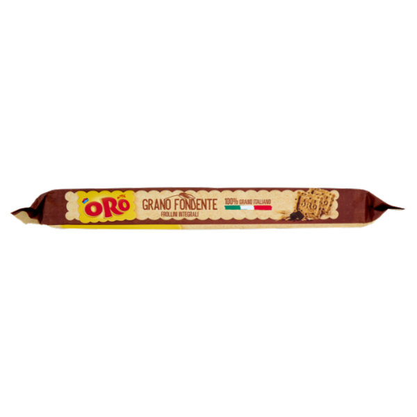 Oro Saiwa Grano Fondente - frollini integrali con gocce di cioccolato fondente - 300g