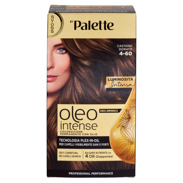 Syoss By Palette oleo intense Castano Dorato 4-60