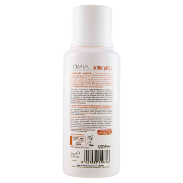 Omia Laboratori Ecobio Intimo pH 5,5 argan del Marocco 250 ml